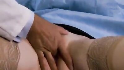 Lucky doctor fucks big titty wife
